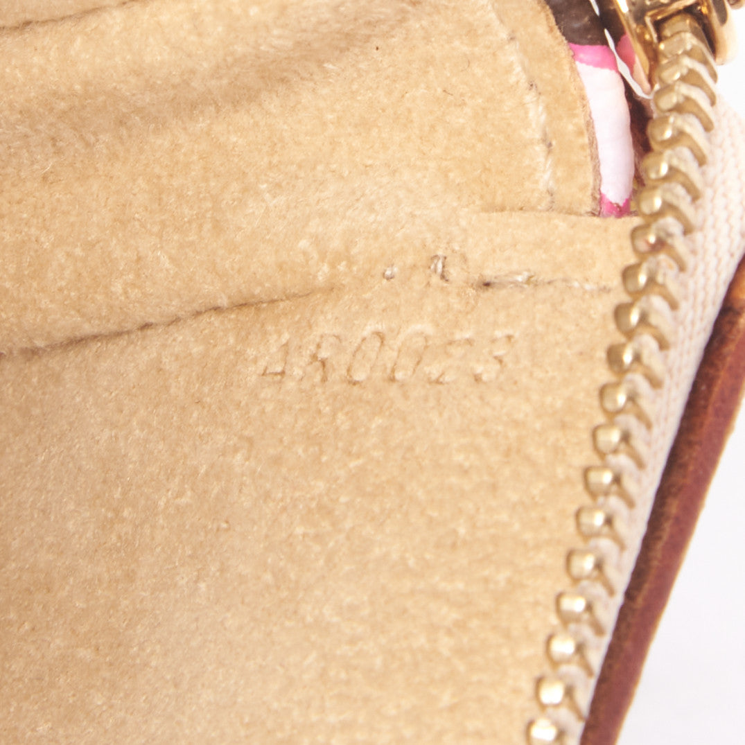 Louis Vuitton Monogram Cherry Blossom Pochette Accessories Brown 8 of 8