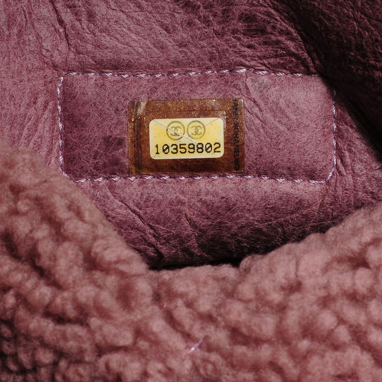 Shearling Quilted Medium Flap