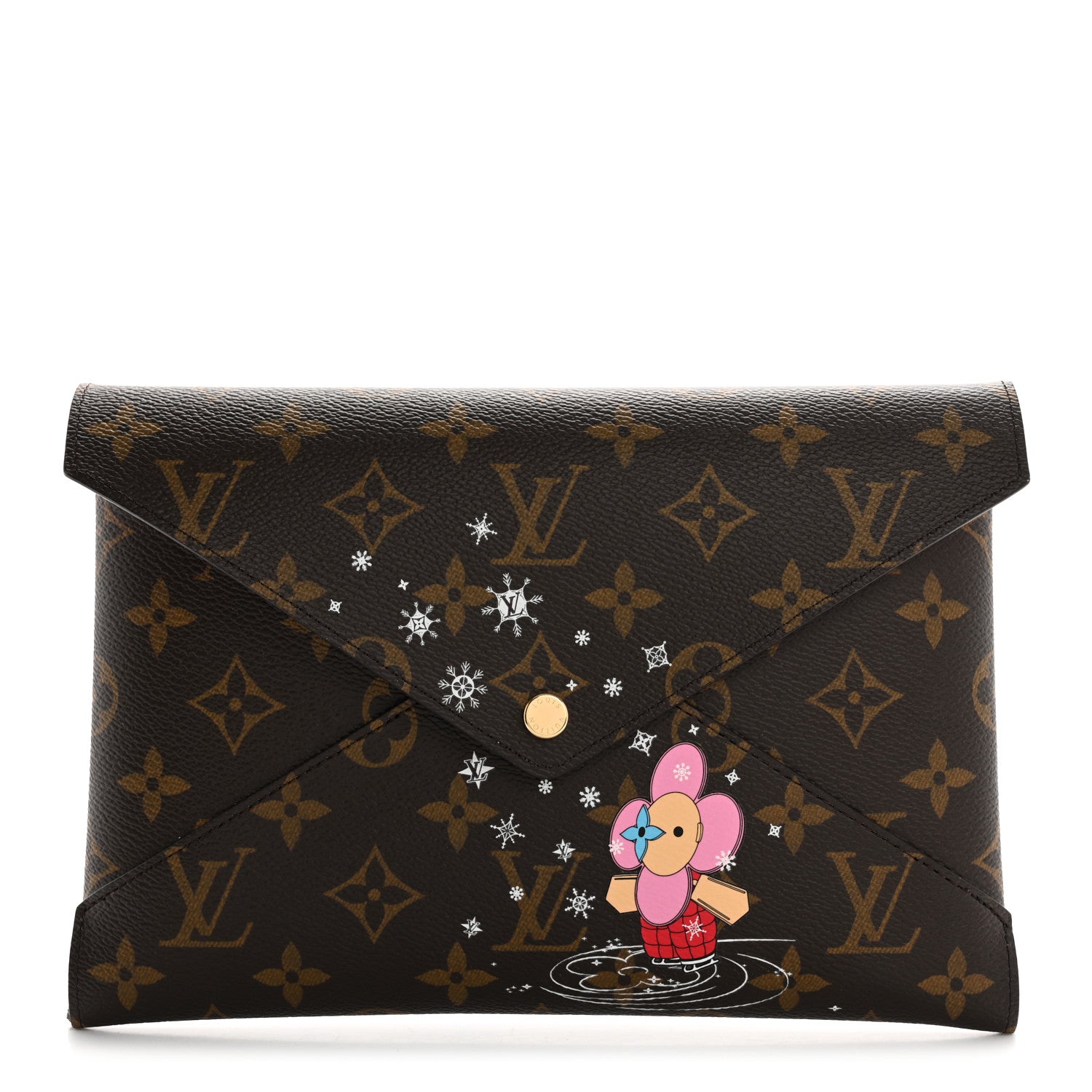 Louis Vuitton Monogram 2023 Christmas Animation Kirigami Pochette Set 1 of 10