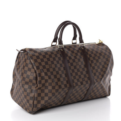 Louis Vuitton Damier Ebene Keepall 50 2 of 8