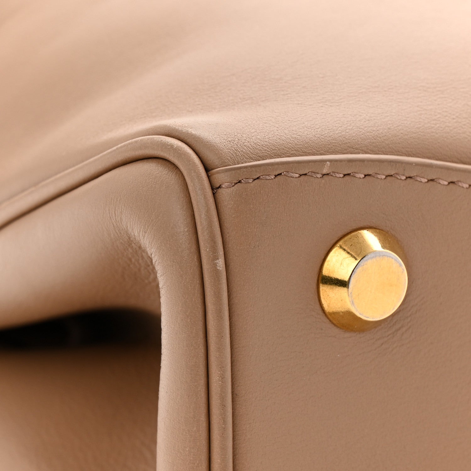 Balenciaga Natural Smooth Calfskin Mini Rodeo Top Handle Handbag Latte 10 of 11