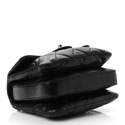 Chanel Lambskin Quilted Mini Chanel 3 Flap Black 4 of 10