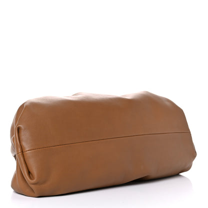 Bottega Veneta Smooth Butter Calf The Pouch Oversized Clutch Cammello 4 of 8