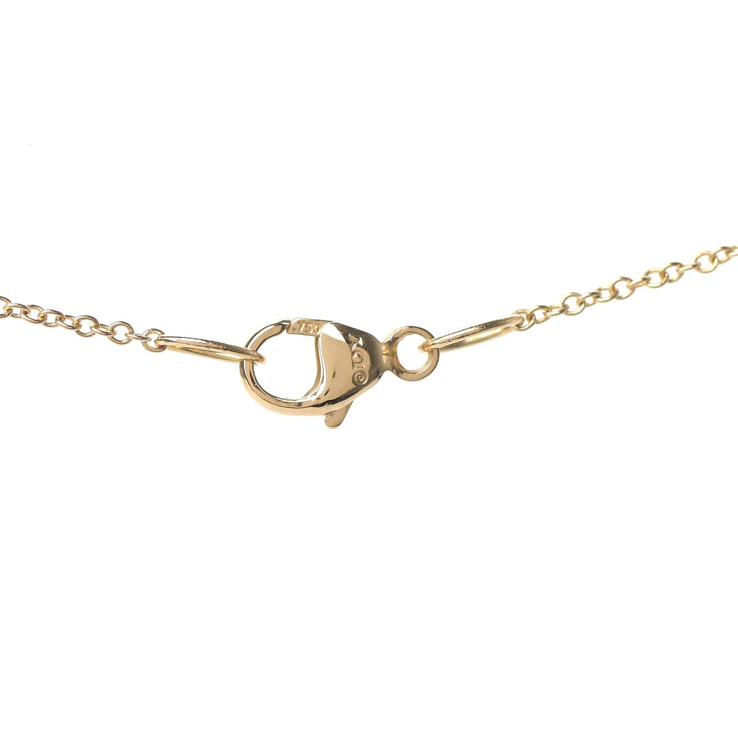 18K Yellow Gold Diamond Cable Collectibles Cross Necklace