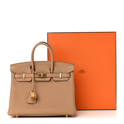 Hermes Togo Birkin 25 Chai 9 of 9