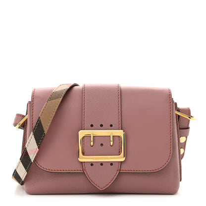 Burberry Soft Grain Calfskin Small Medley Crossbody Dusty Pink 1 of 11