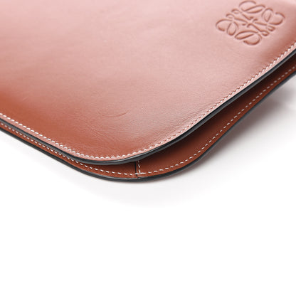 Loewe Calfskin Gate Double Zip Pouch Crossbody Brick 8 of 9
