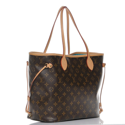 Louis Vuitton Monogram V Neverfull MM Turquoise 4 of 9