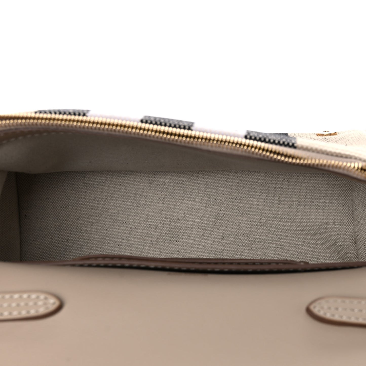 Canvas Check Hackberry Crossbody Bag Soft Fawn