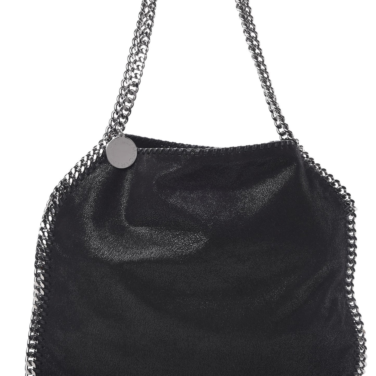 Shaggy Deer Small Falabella Tote Black
