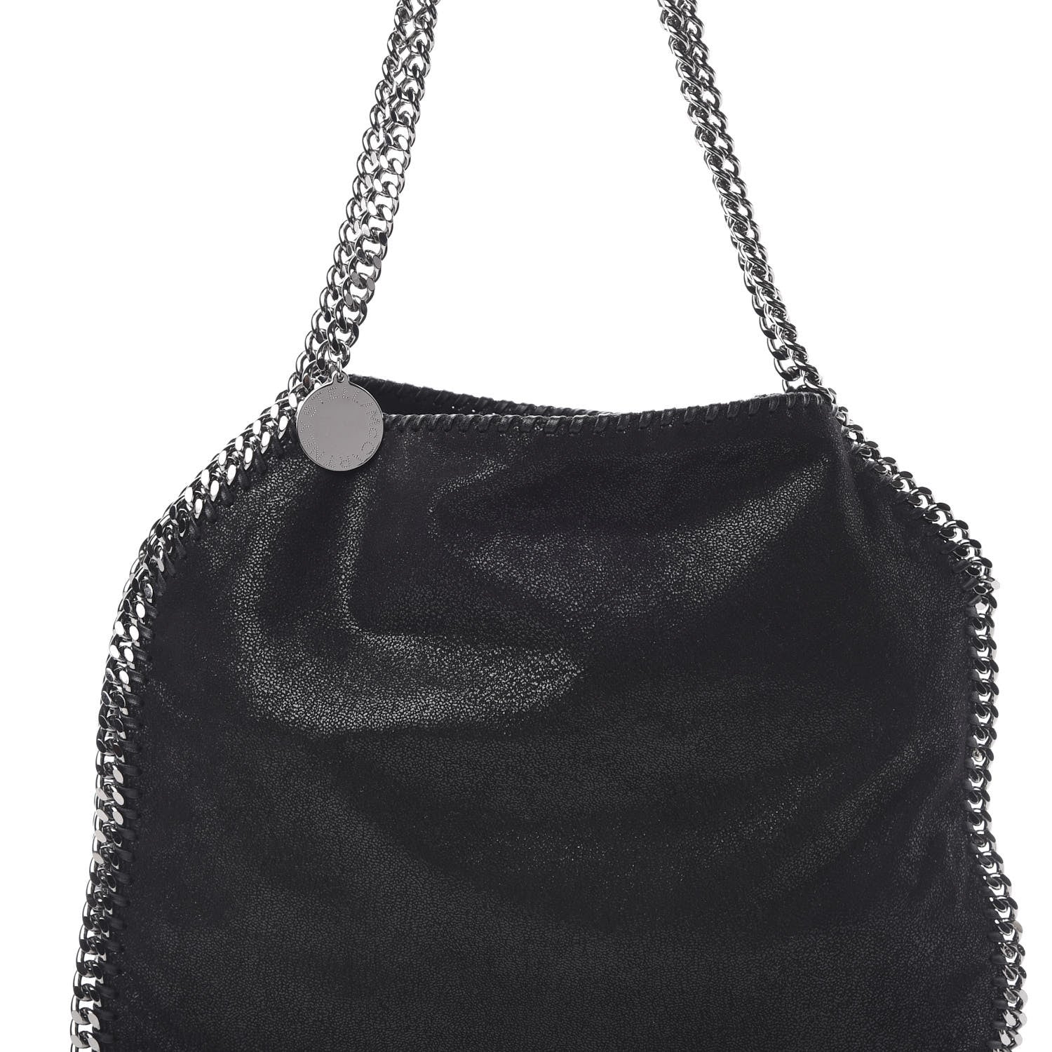 Stella McCartney Shaggy Deer Small Falabella Tote Black 8 of 10