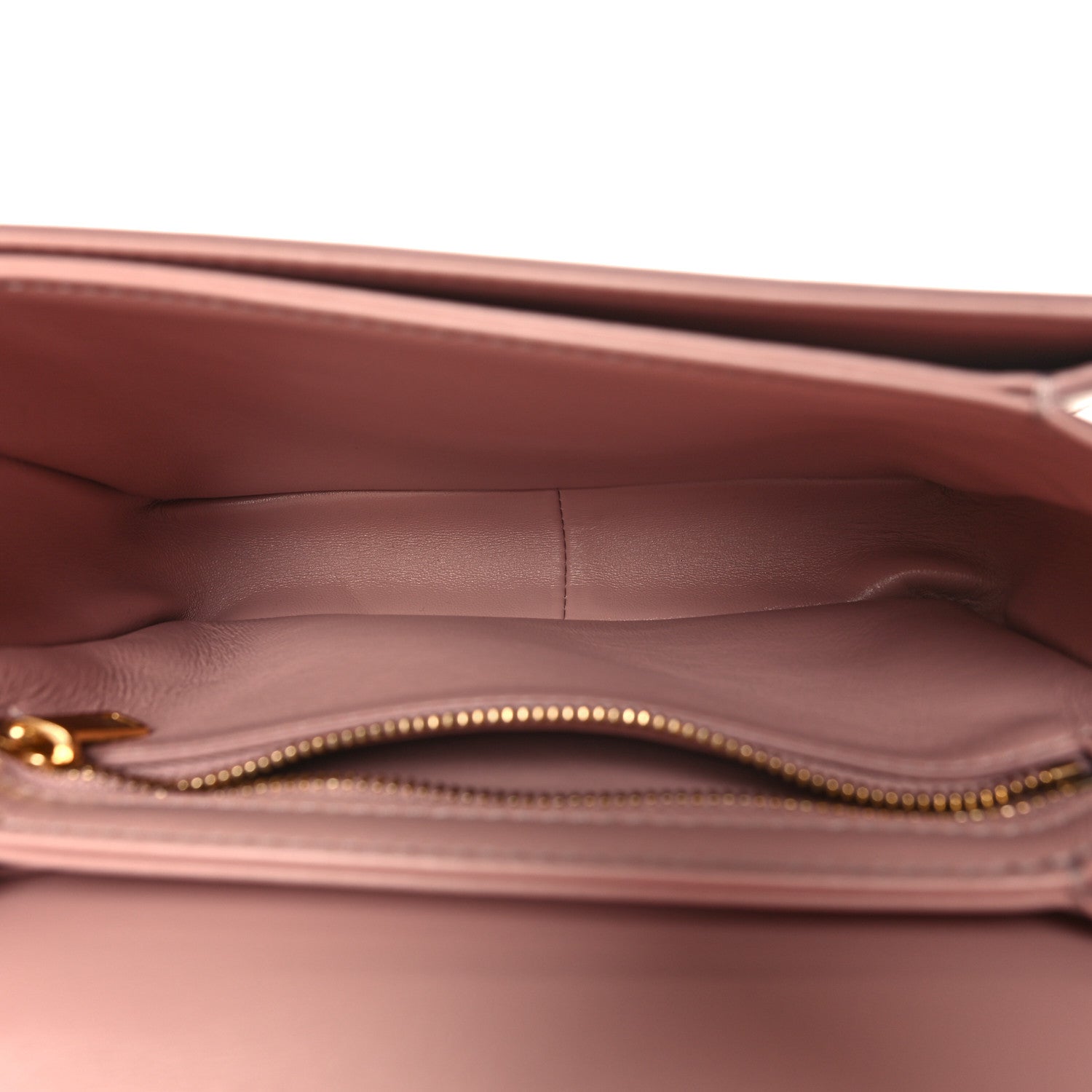 Celine Shiny Calfskin Teen Triomphe Vintage Pink 4 of 13