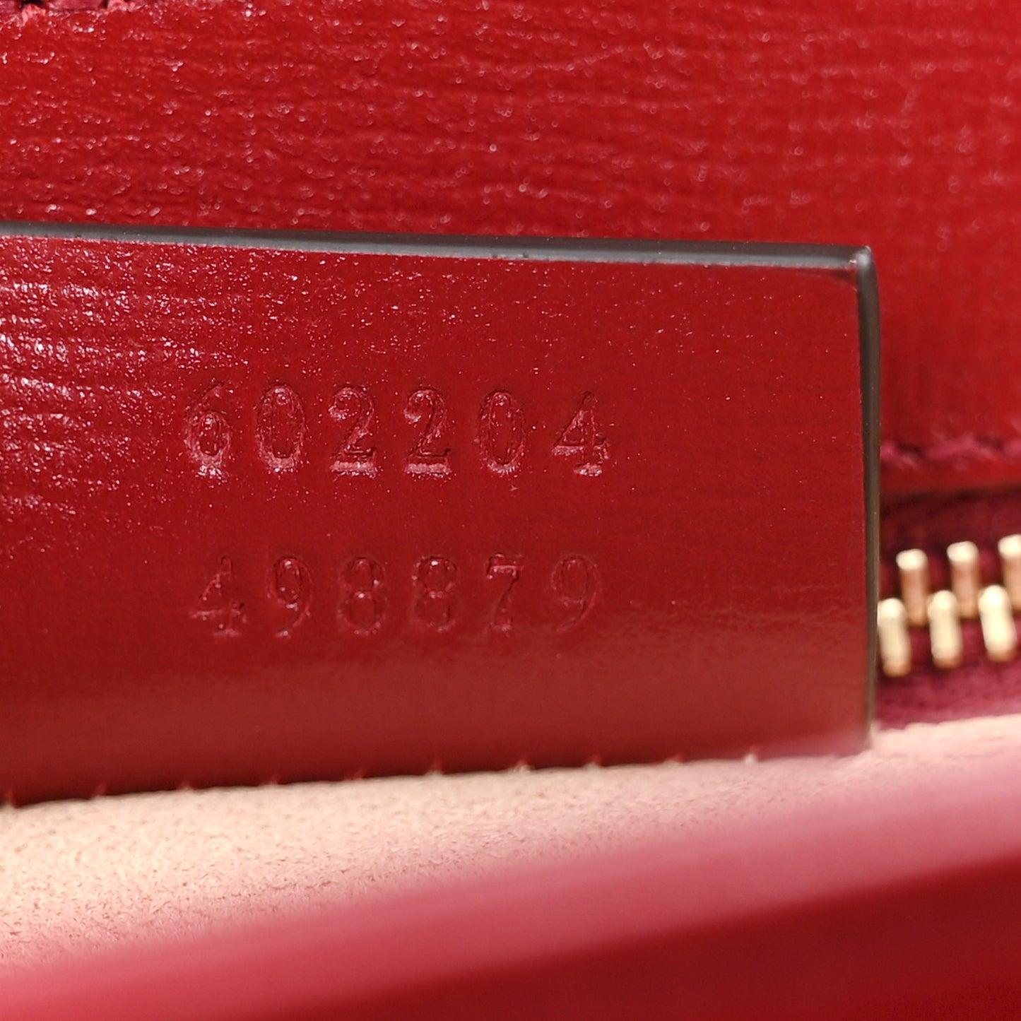 GG Supreme Monogram Azalea Calfskin Horsebit 1955 Shoulder Bag Beige Ebony New Cherry Red