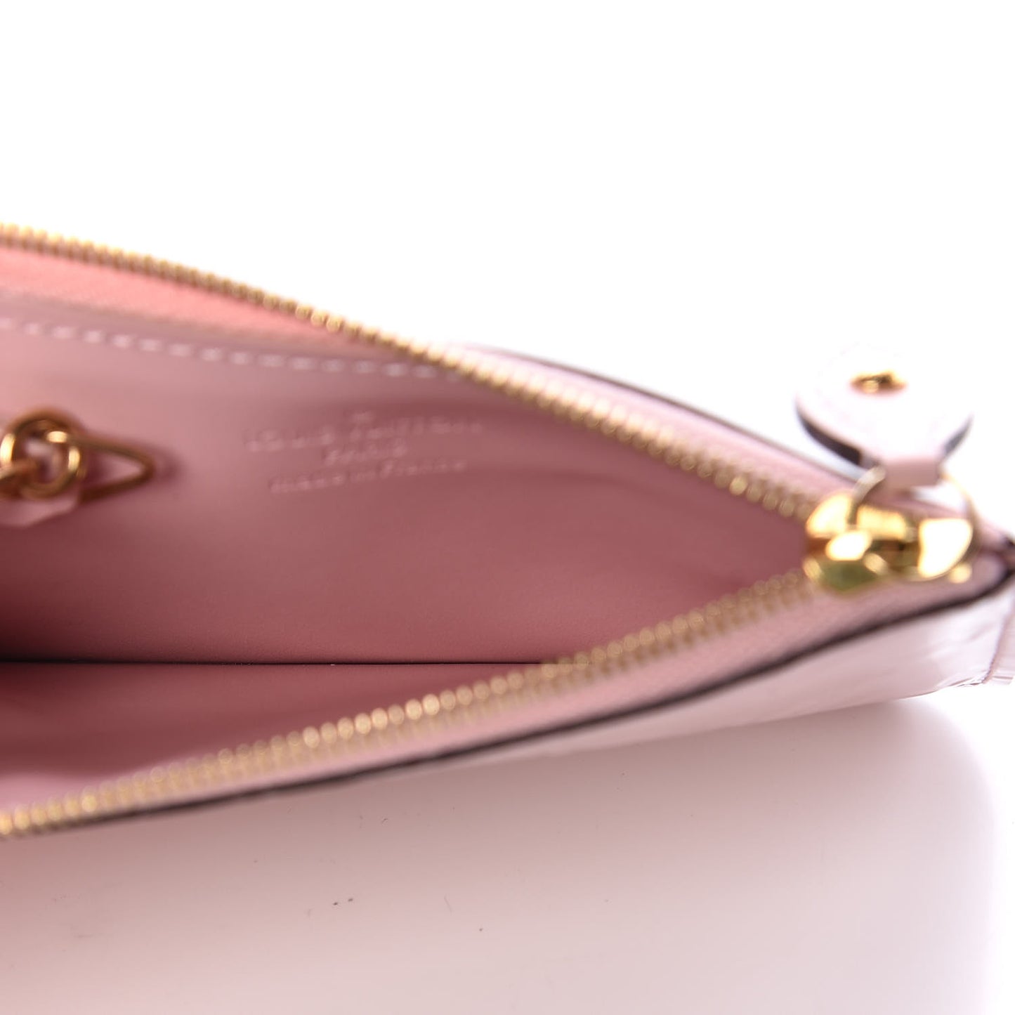 Vernis Key Pouch Rose Ballerine