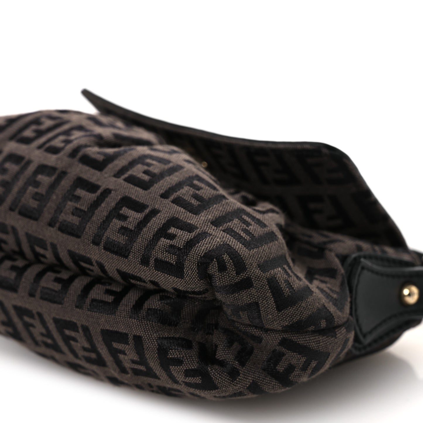 Zucchino Mini Chef Shoulder Bag Tobacco Moro Black