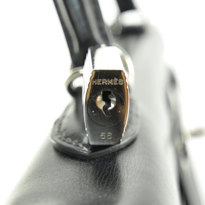 Hermes Box Leather Kelly 32 Black 10 of 13