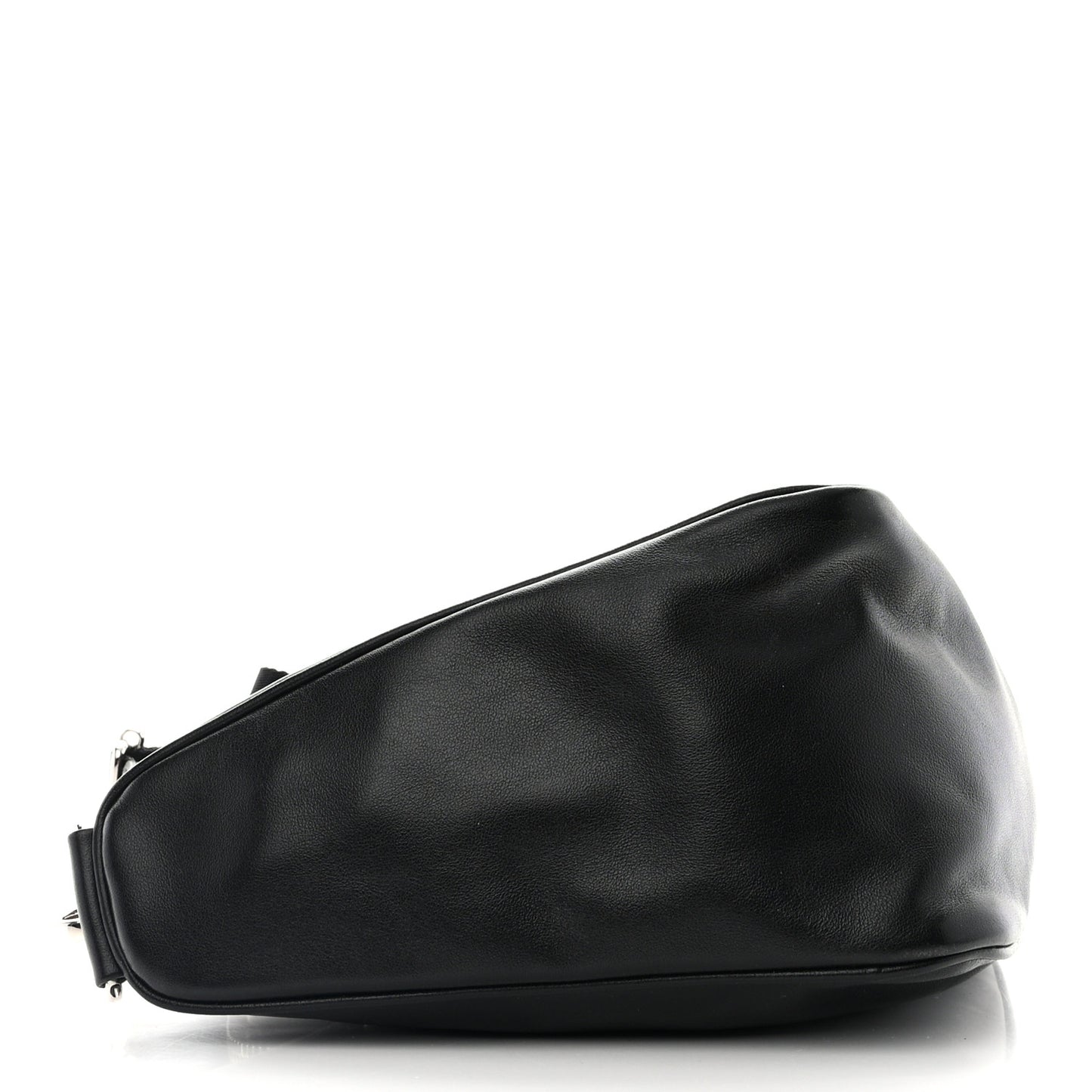 Grace Lux Triangle Shoulder Bag Black