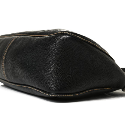 Chanel Calfskin Tassel Shoulder Bag Black 10 of 14
