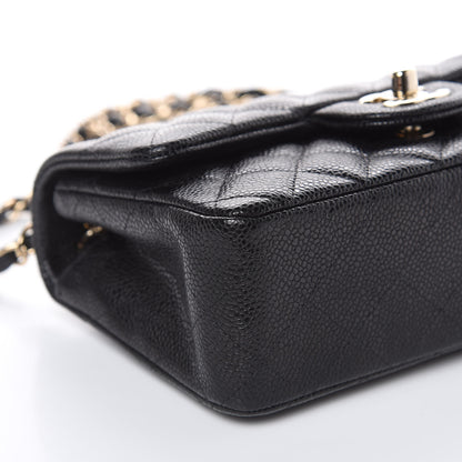 Chanel Caviar Quilted Mini Rectangular Flap Black 8 of 10