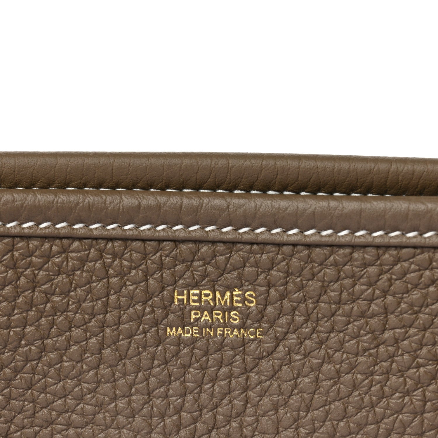Hermes Taurillon Clemence Evelyne III PM Etoupe 6 of 8