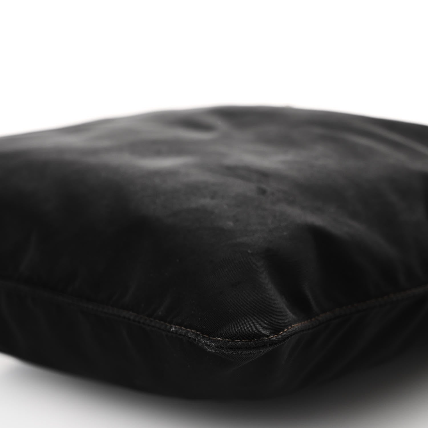 Prada Nylon Vela Flat Messenger Bag Black 9 of 9