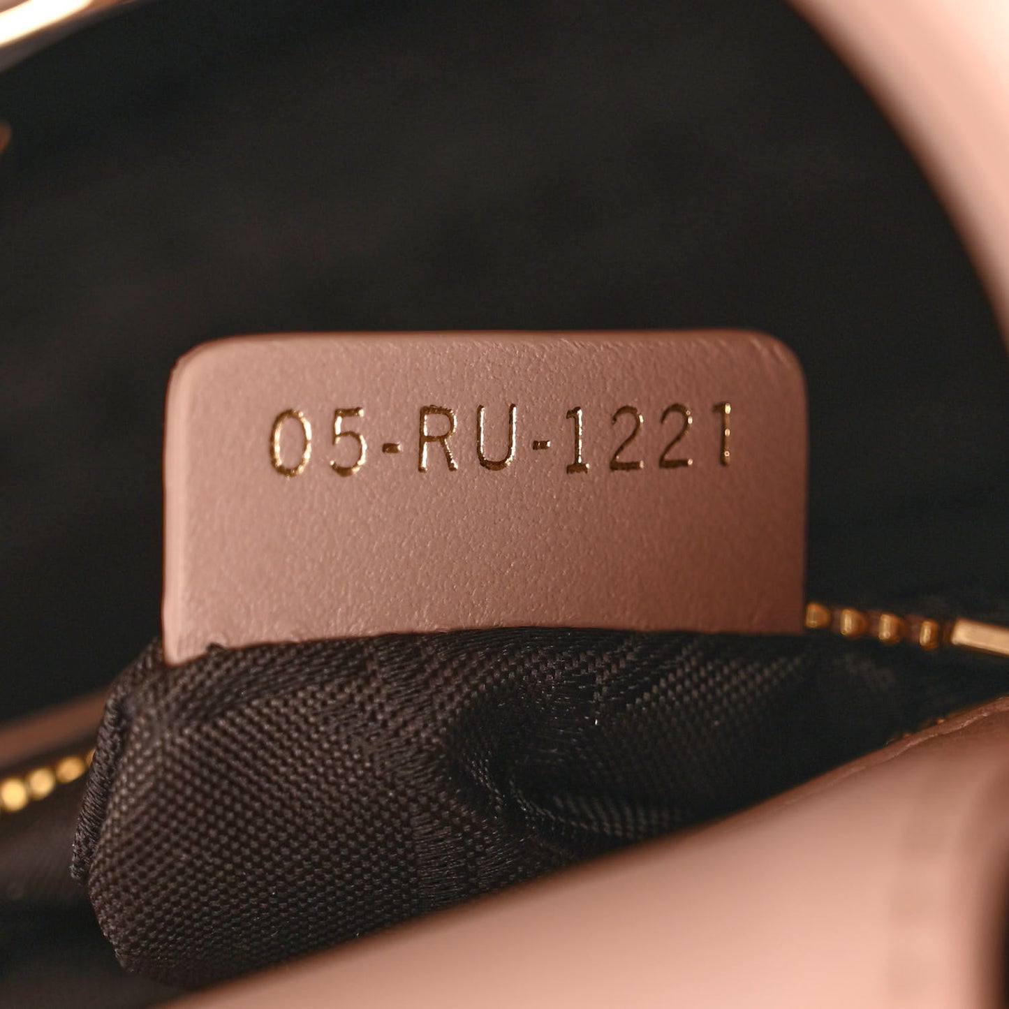 Lambskin Cannage Small My ABC Dior Lady Dior Blush