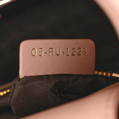 Christian Dior Lambskin Cannage Small My ABC Dior Lady Dior Blush 7 of 11