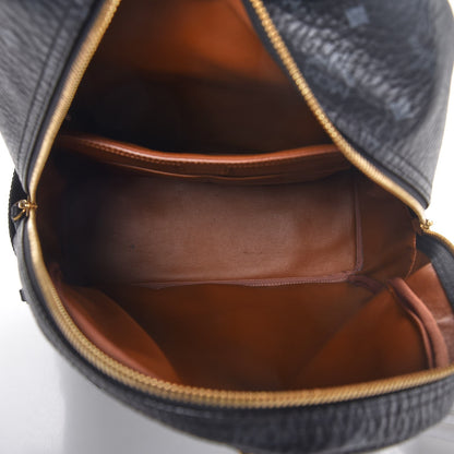 MCM Visetos Medium Studded Dual Stark Backpack Black 5 of 9