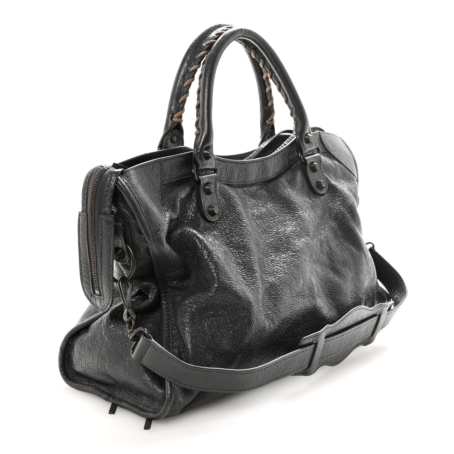 Balenciaga Agneau Classic Hardware City Gris Fossile 3 of 9