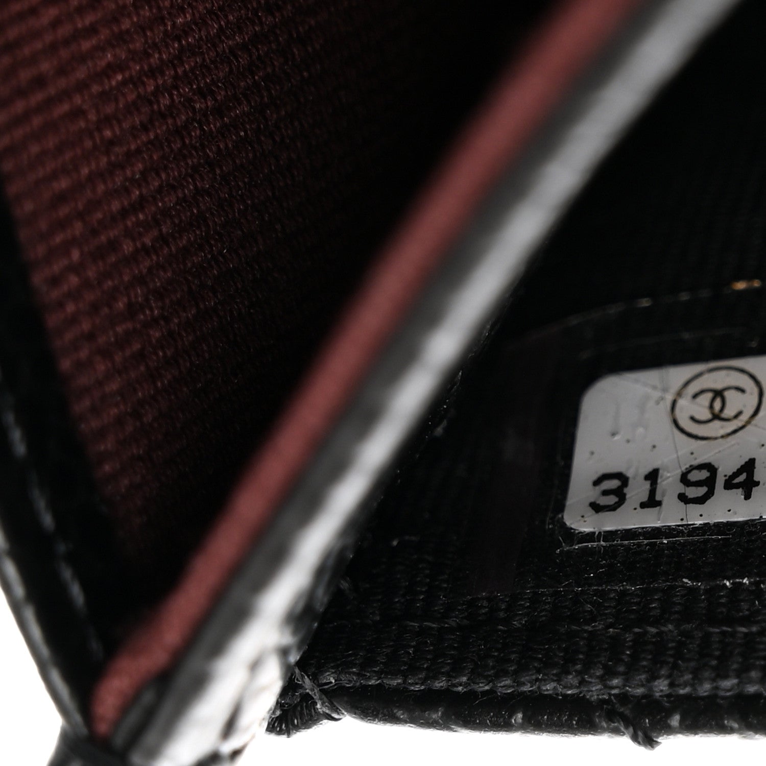 Chanel Caviar Quilted Flap Card Holder Wallet Black 8 of 9