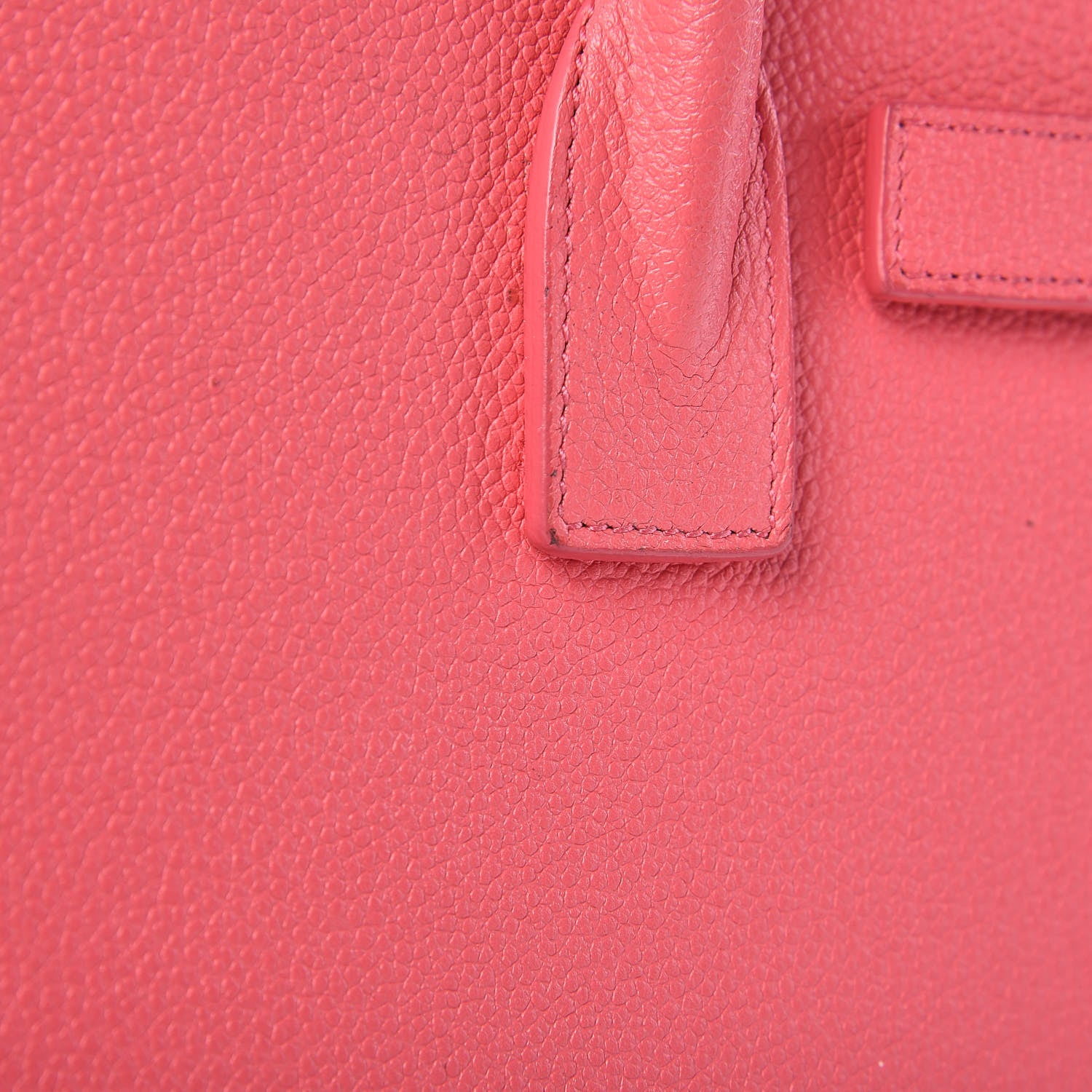 Saint Laurent Grained Calfskin Baby Sac De Jour Rose Clair 9 of 17