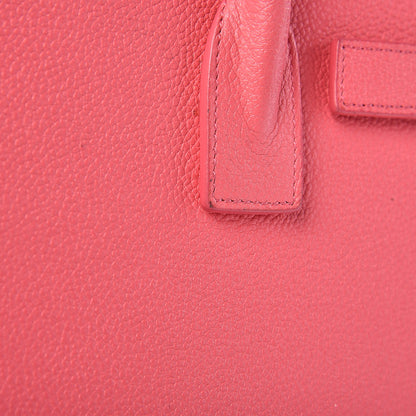Saint Laurent Grained Calfskin Baby Sac De Jour Rose Clair 9 of 17