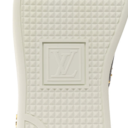 Louis Vuitton Calfskin Monogram Frontrow Sneaker 35 White 9 of 9