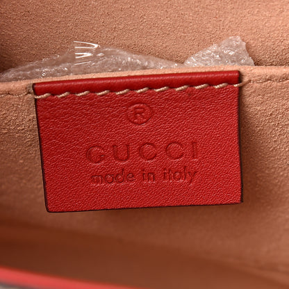 Gucci GG Supreme Monogram Blooms Small Padlock Shoulder Bag Beige Blue Navy Hibiscus Red 6 of 10