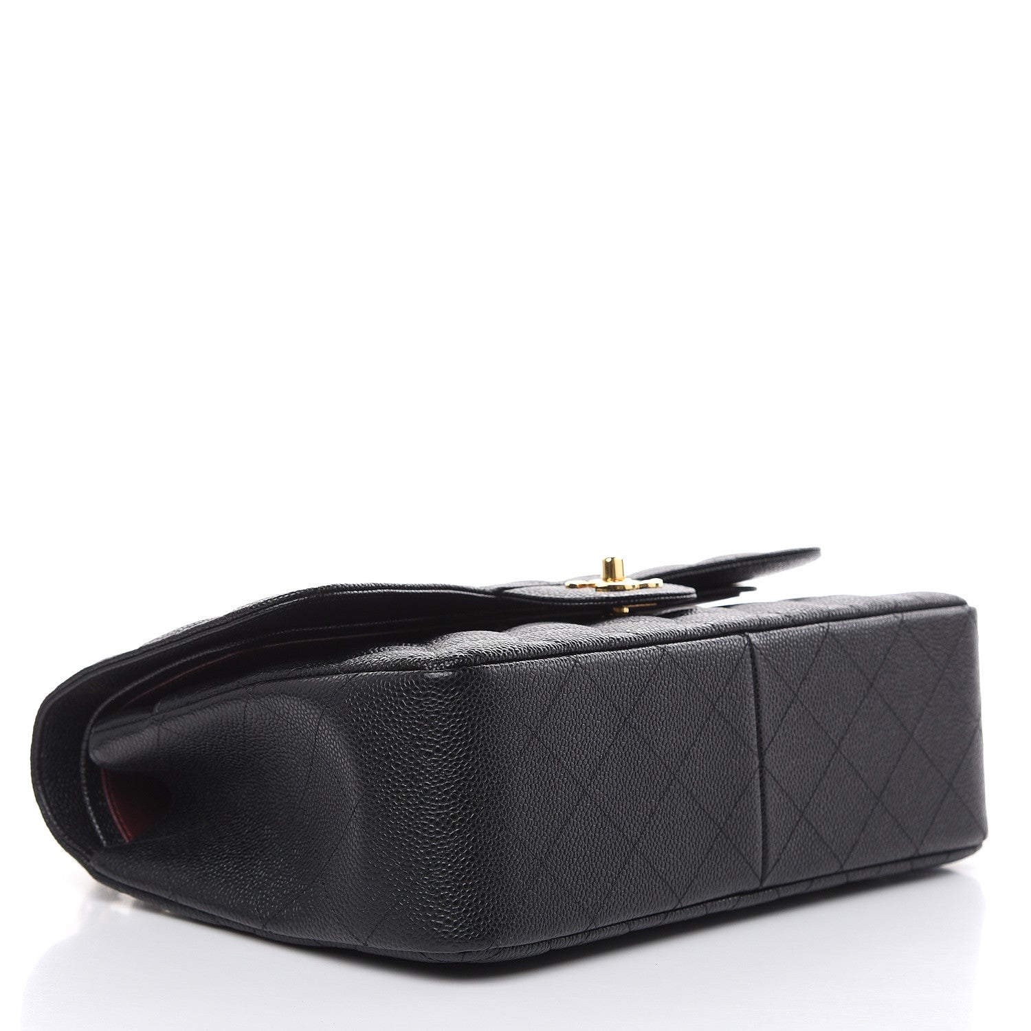 Chanel Caviar Quilted Jumbo Double Flap Black 4 of 9