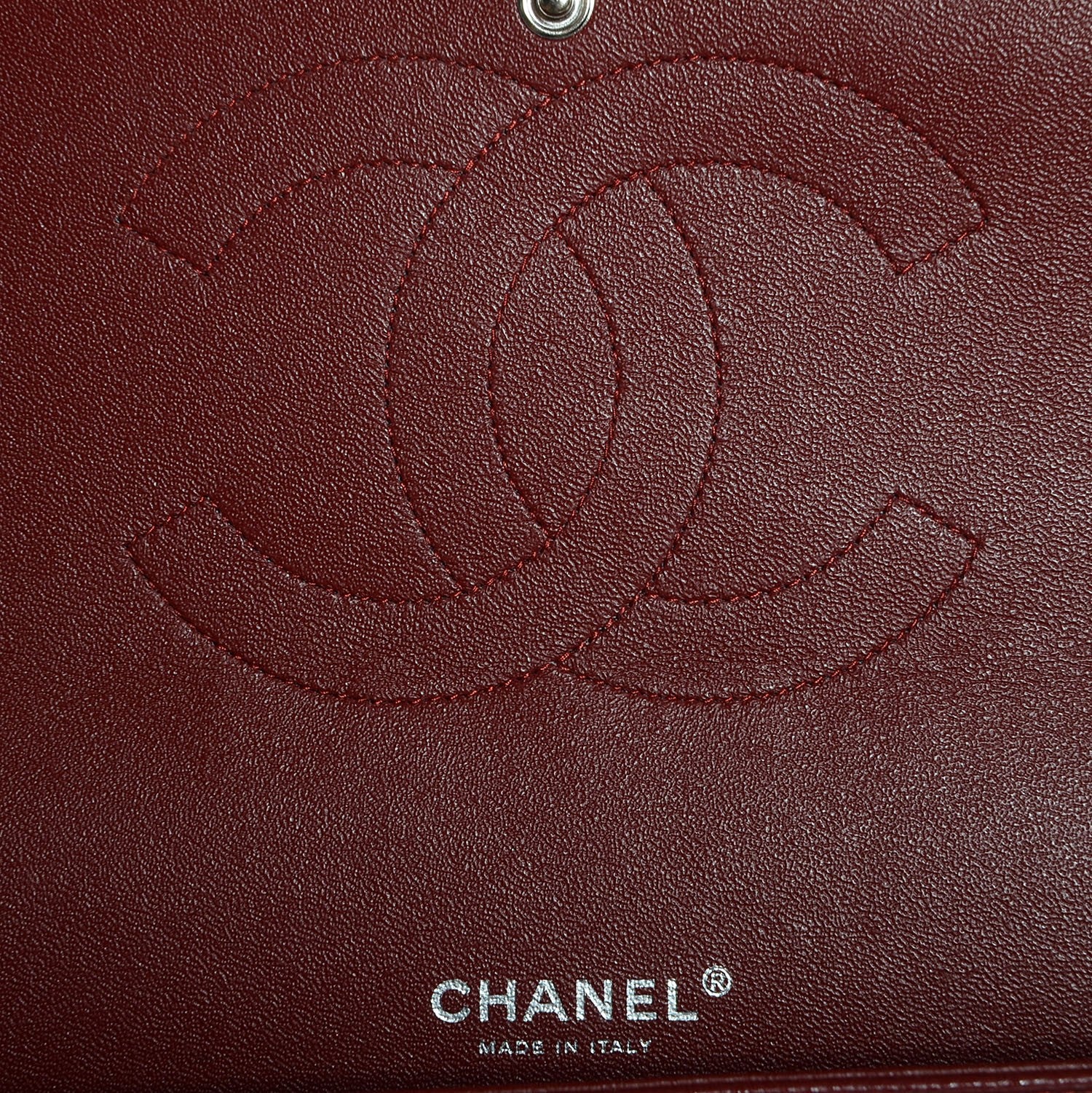Chanel Caviar Quilted Maxi Double Flap Red 7 of 9