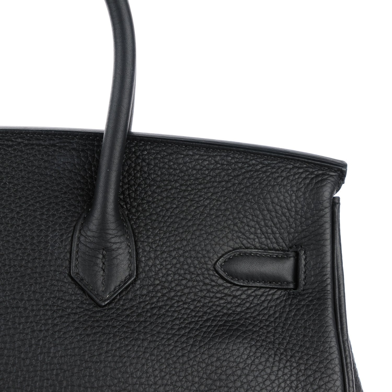 Hermes Taurillon Clemence Birkin 35 Black 20 of 23