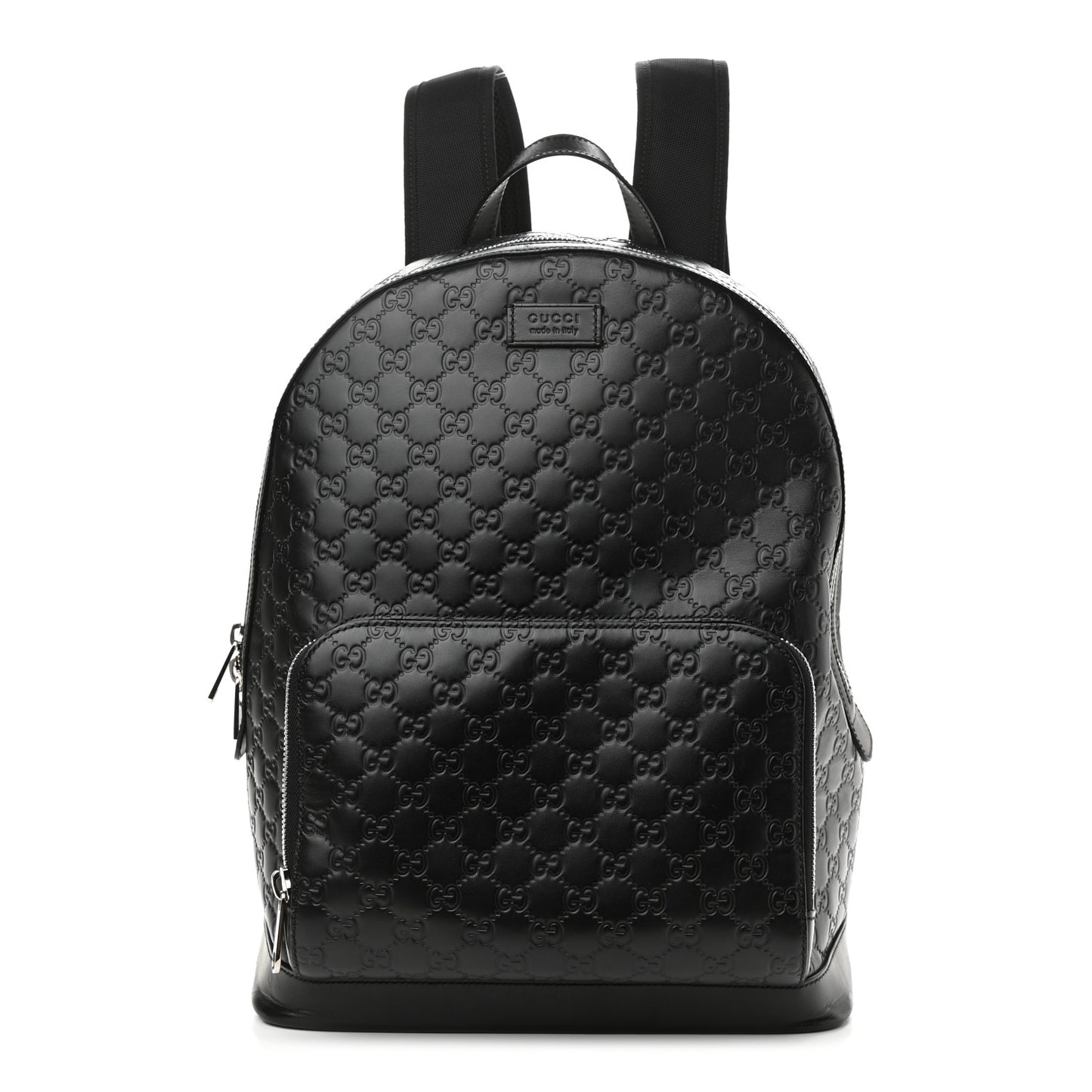 Guccissima Signature Day Backpack Black