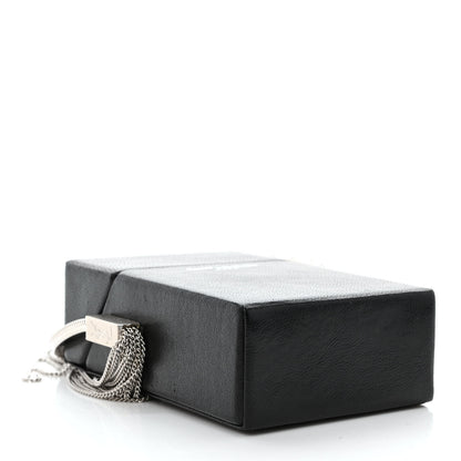 Saint Laurent Lambskin Smoking Box Crossbody Black 4 of 11