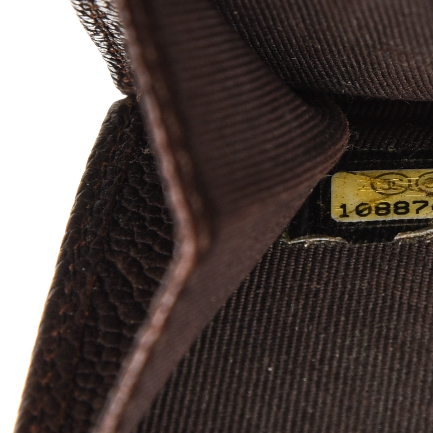 Chanel Caviar Outdoor Ligne French Wallet Brown 8 of 8