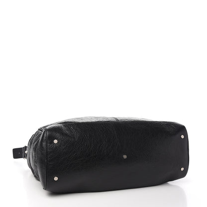 Balenciaga Agneau Classic Hardware Weekender Black 3 of 9