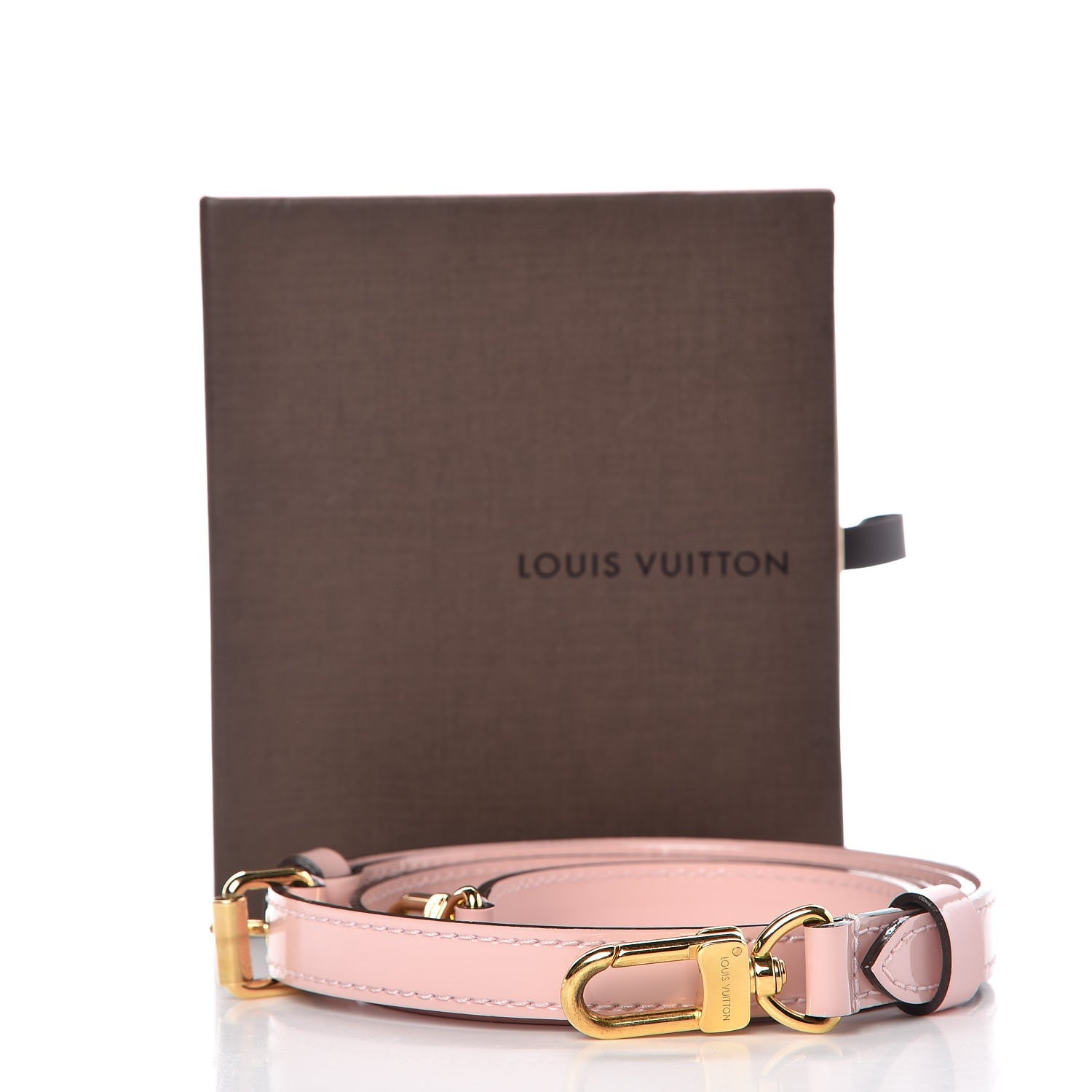 Louis Vuitton Patent 16mm Adjustable Shoulder Strap Rose Ballerine 5 of 5