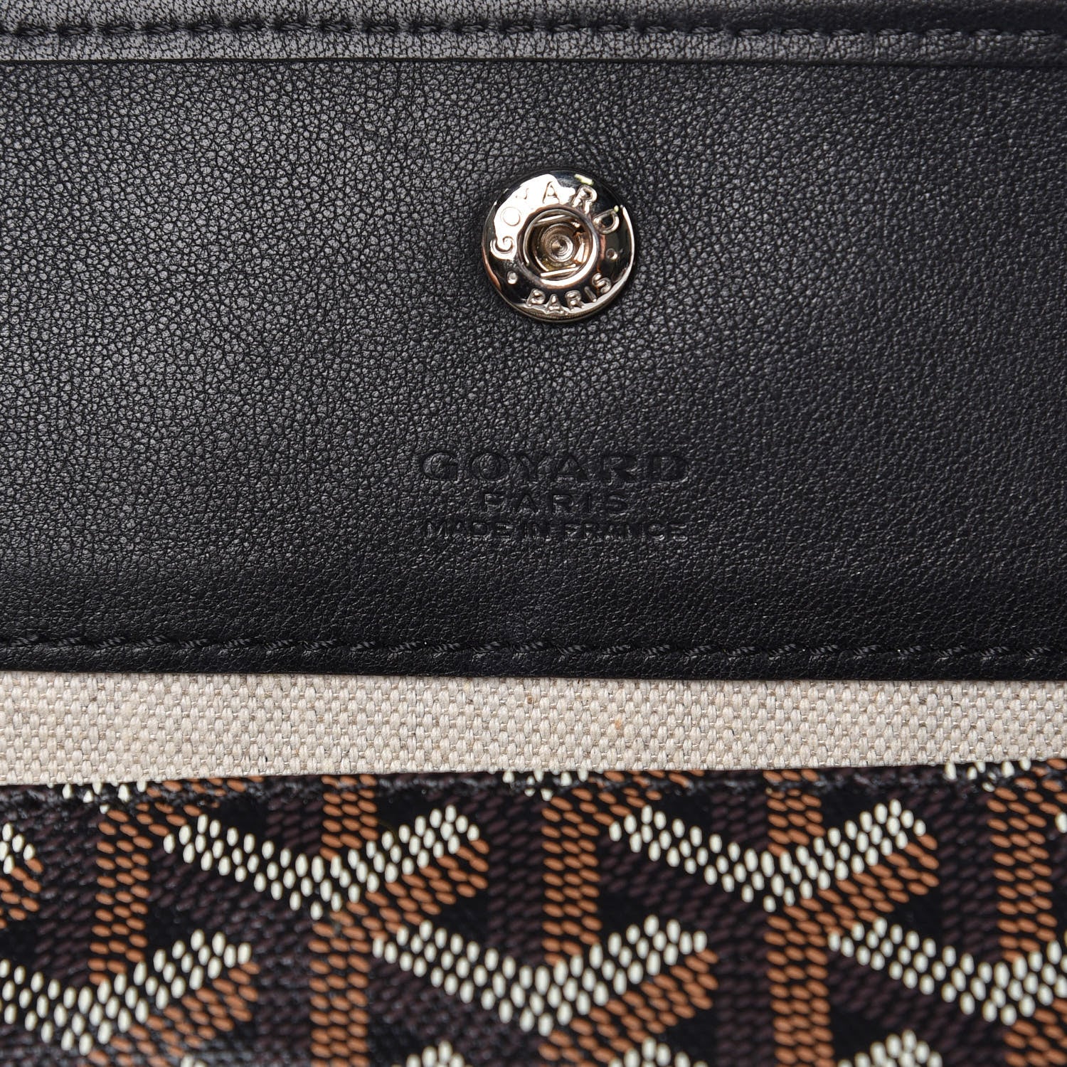 Goyard Goyardine Saint Louis GM Black 6 of 12