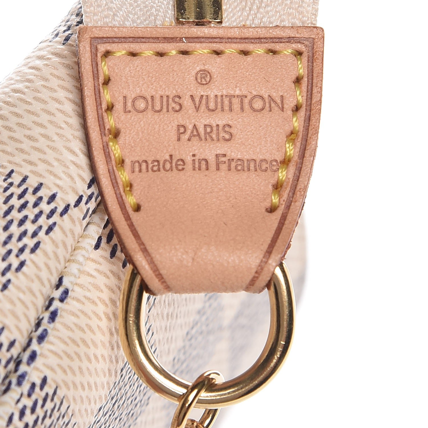 Louis Vuitton Damier Azur Mini Pochette Accessories 6 of 8