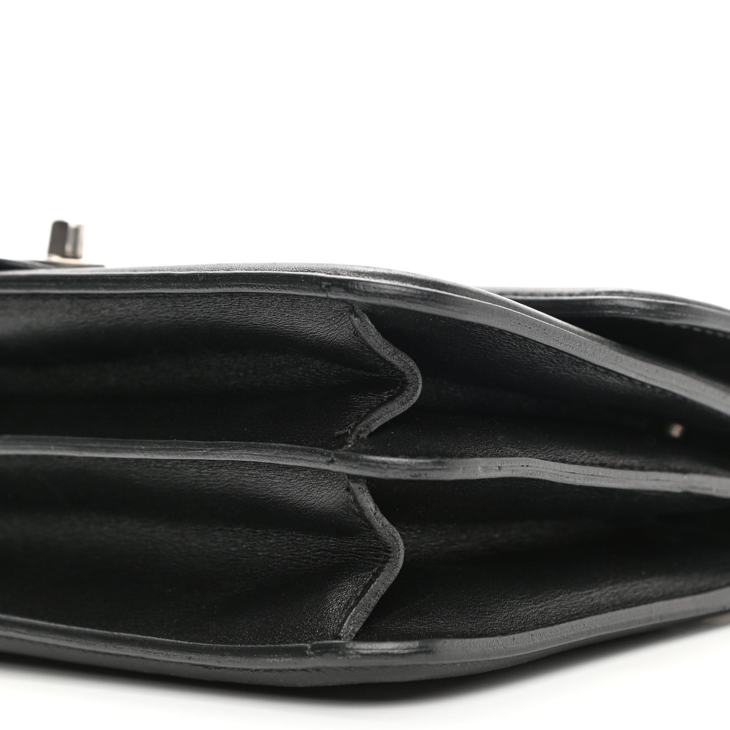 Smooth Calfskin Country Ride Flap Black