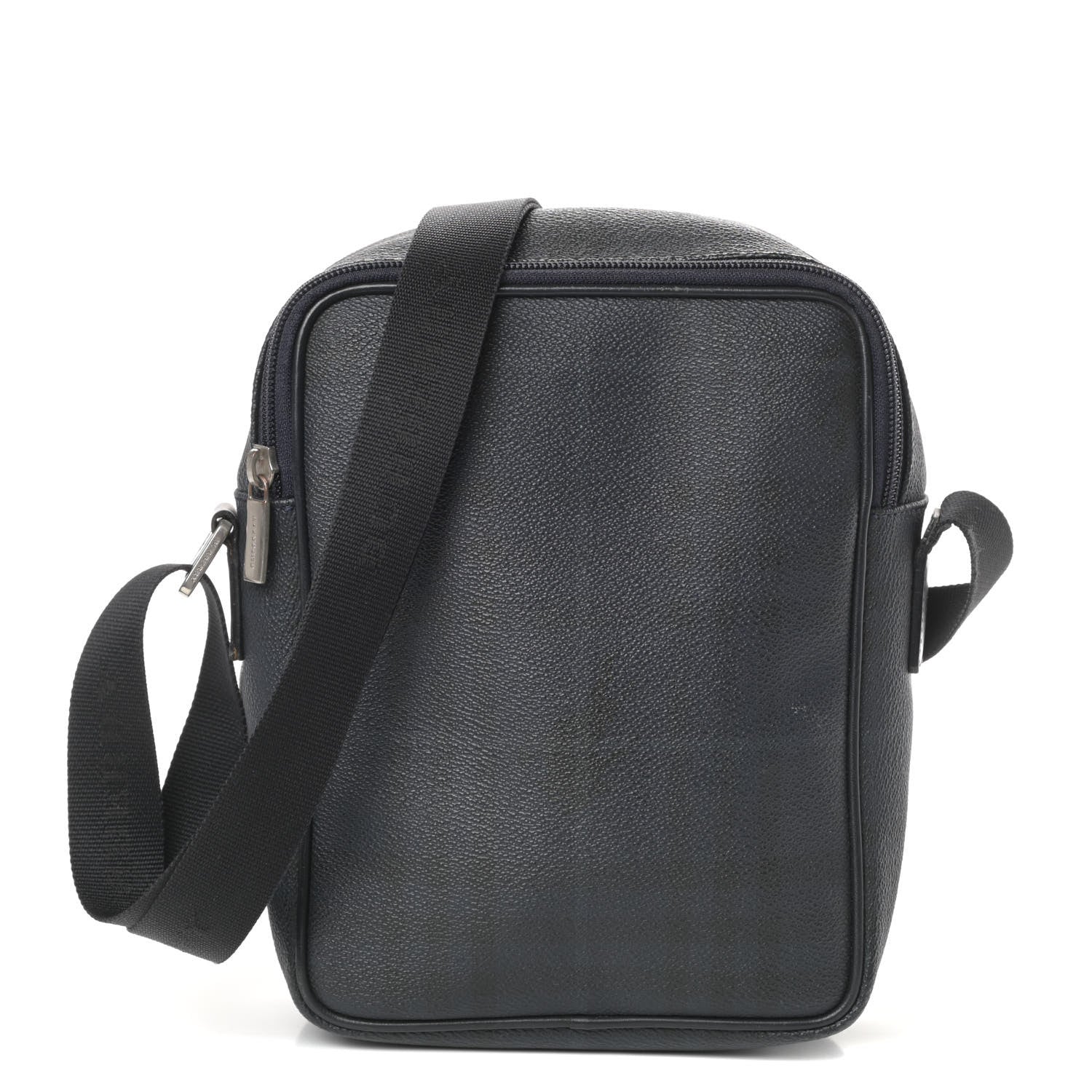 Burberry London Check Small Messenger Bag Dark Charcoal 1 of 8