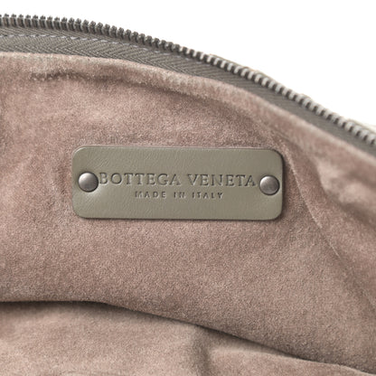 Bottega Veneta Calfskin Intrecciato Large Leggero Tote Kaki Fondente 8 of 14