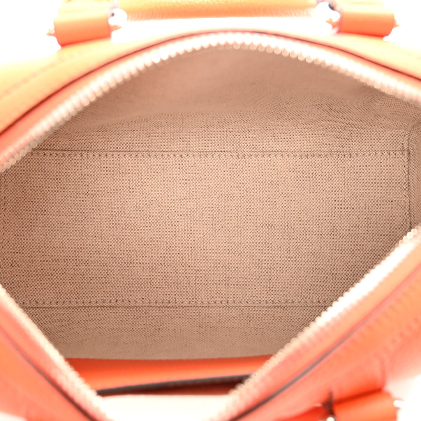 Piuma Calfskin Jumbo GG Embossed Mini Duffle Bag Good Orange