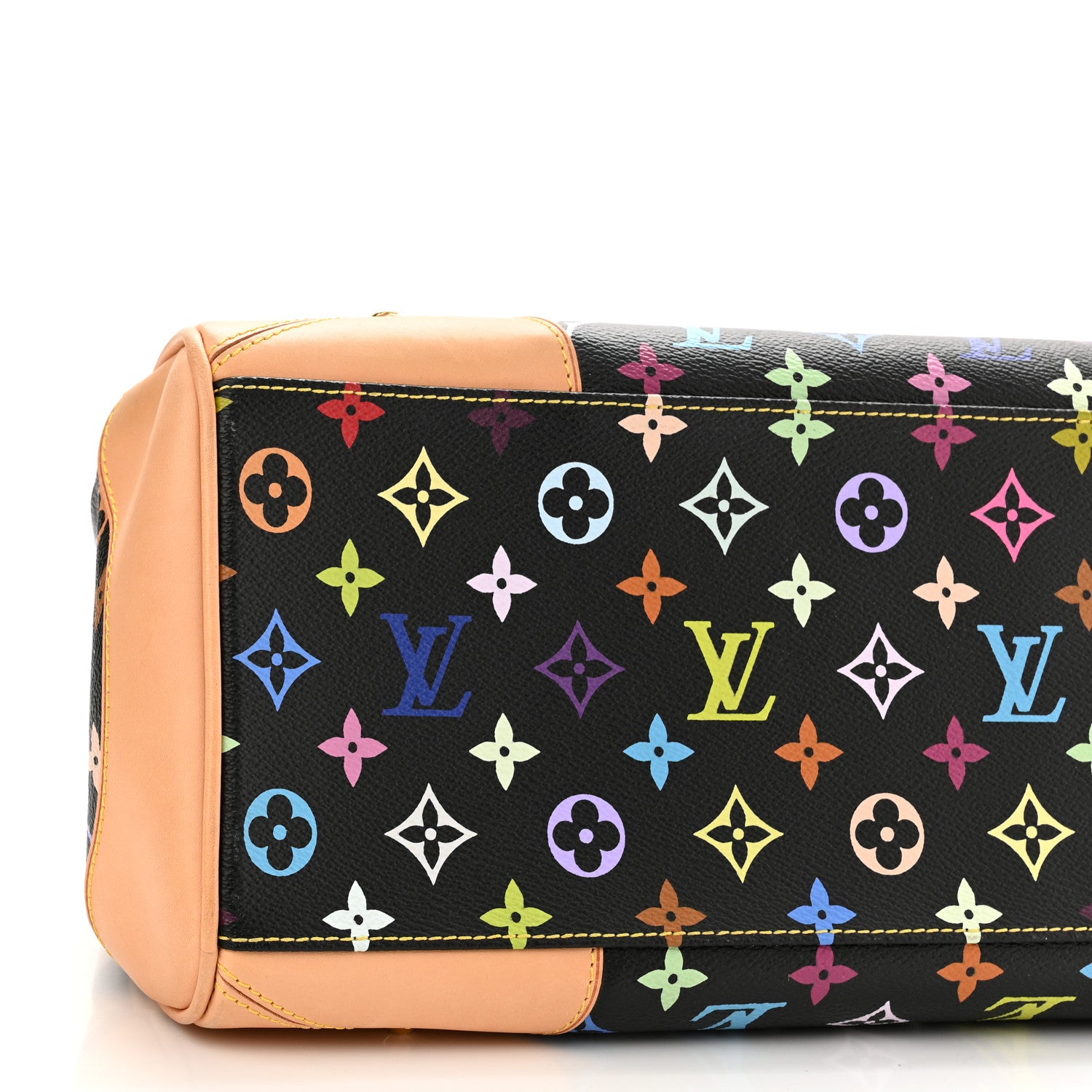 Louis Vuitton Monogram Multicolor Claudia Black 7 of 9