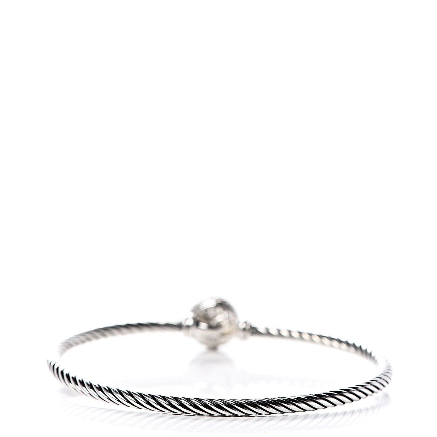 Sterling Silver Blue Topaz 3mm Chatelaine Bracelet